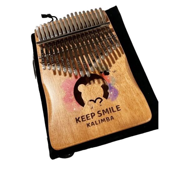 17 Keys Kalimba Thumb Piano Portable Mahogany Finger Piano Mini Mbira Keyboard - Picture 5 of 5